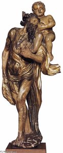 St Christopher — Alonso Gonzalez De Berruguete