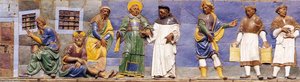 Seven Acts Of Mercy (detail) — Santi Buglioni (santi Di Michele)