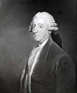 Man In A Claret Coat, (painting) — Gilbert Stuart