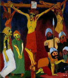Crucifixion, — Emile Nolde