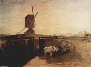 The Big Connection Channel At Southall Mill — Joseph Mallord William Turner