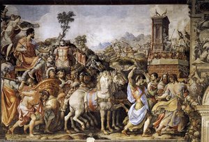 Triumph Of Furius Camillus — Cecchino Del Salviati