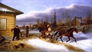 Cheating The Toll Man — Cornelius David Krieghoff