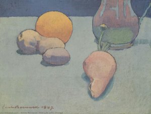Still Life With Orange — إميل برنار
