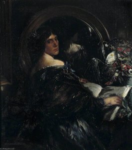 Mrs Patrick Campbell — Charles Haslewood Shannon