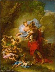 Arms To Aeneas — Jean Ii Restout