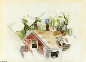 Rooftops — Charles Demuth
