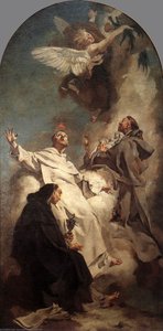 Three Dominican Saints — Giovanni Battista Piazzetta