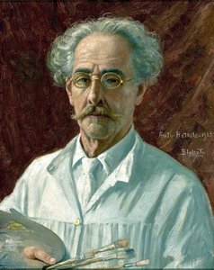 English Self Portrait Português Auto Retrato — Benedito Calixto