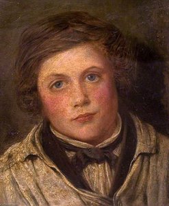 Head Of A Young Boy — John Edward Brett