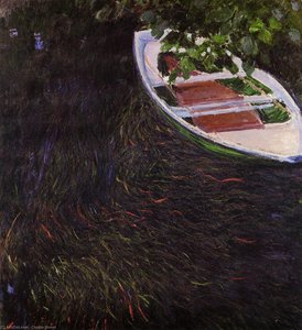 The Row Boat — Claude Monet