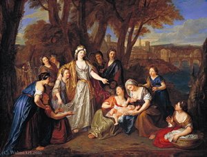 The Finding Of Moses — Charles Antoine Coypel
