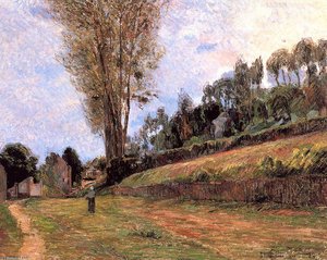 Straßenansicht, Rouen — Eugène Henri Paul Gauguin