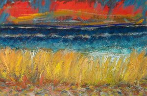 Cornfield And Sea — John Houston