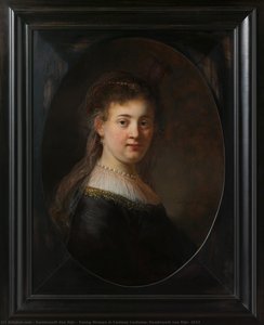 Young Woman In Fantasy Costume, Rembrandt Van Rijn, 1633 — Rembrandt Van Rijn