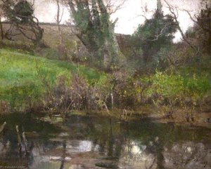 The Lonely Pool — Samuel John Lamorna Birch