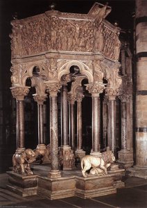 Pulpit (8) — Никола Пизано