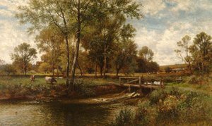 In The Meadow, Youngsbury — Alfred Augustus Glendening