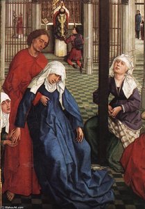 Das Altarpiece Mit Sieben Sakramenten (detail) — Rogier Van Der Weyden