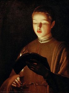 Cântăreața Tânără — Georges De La Tour