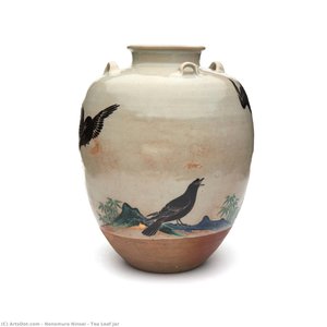 Tea Leaf Jar — Nonomura Ninsei