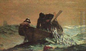 The Herring Net, Oil On Canvas, The Art Institut — Winslow Homer