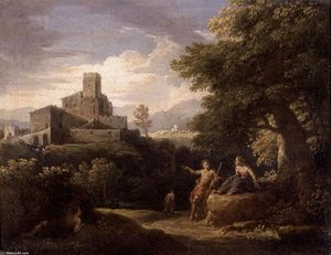 Arcadian Landscape — Jan Frans Van Bloemen