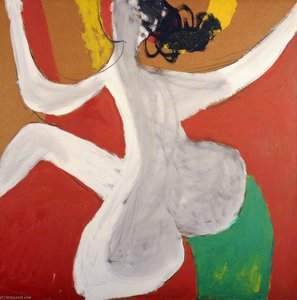 Untitled Dancing Figure — Roger Hilton