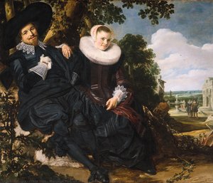 Portrait Du Couple Isaac Massa Et Beatrix Van Der Laen — Frans Hals I