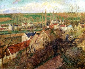 Vue D'osny Près De Pontoise — Camille Pissarro