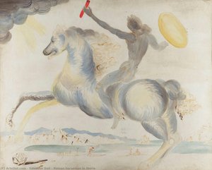 Cavalcatore Romano In Iberia — Salvador Dalí