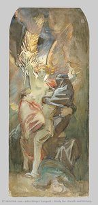 Studiu Pentru "moartea Și Victoriia" — John Singer Sargent