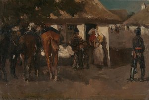 Billeting The Troops, George Hendrik Breitner, 1880 - 1919 — George Hendrik Breitner
