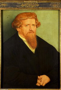 Portrait Of A Man — Lucas Cranach The Younger