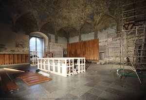 Sala Delle Asse, Removal Of Bbpr Layout (2012) — Leonardo Da Vinci
