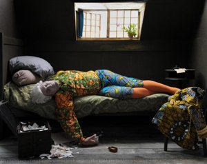 Fake Death Picture (the Death Of Chatterton, Henry Wallis) — Yinka Shonibare Mbe