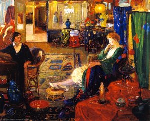 The Oriental Shop — Joseph Kleitsch