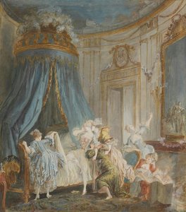 Przyjmowanie Marii Przez Żonę — Pierre-antoine Baudouin