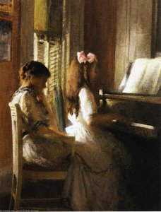 The Music Lesson — जोसेफ रोडेफर डेकैंप