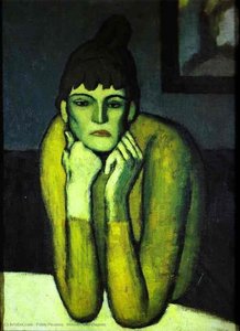 Frau Mit Chignon — Pablo Picasso