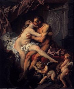 Hércules Y Omfale — François Boucher