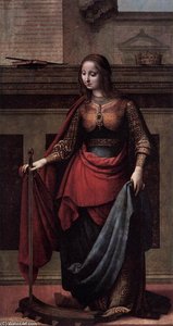 Saint Catherine — Fernando Yáñez De La Almedina