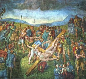 Az Petrus'un Şehadeti — Michelangelo