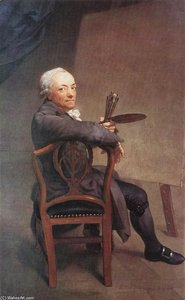 Self-portrait At The Age Of 58 — Anton Graff
