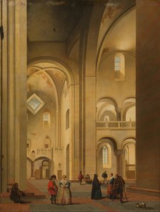 The Transept Of The Mariakerk In Utrecht, Seen From The Northeast, Pieter Jansz Saenredam, 1637 — Pieter Jansz. Saenredam