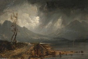 Highland Scene — Horatio Mcculloch