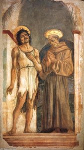 St John The Baptist And St Francis — Domenico Veneziano