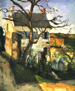 Hus Og Træ — Paul Cézanne