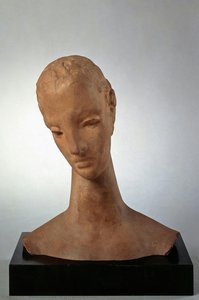 Head Of The Large Pensive — Wilhelm Lehmbruck