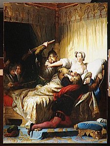 Scene Du Massacre De La Saint Barthelemy (24 Aout 1572) — Alexandre Évariste Fragonard